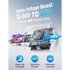 image:imageJOYROOM 3in1 Starlink Mini Car Adapter Voltage Display 12V24V DC to 30V Stepup Converter UltraStable Starlink Mini Power Supply with Dual USB Ports for Cars RVs Trucks Boats