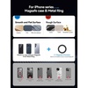 image:imageJOYROOM Car Mount for iPhone TriFold MagSafe iPhone Car Mount Suction ProGel Base 360 Rotation iPhone Car Holder Strong Magnet for iPhone 17 Pro Max and Other SeriesNot for ChargingCarbon Fiber