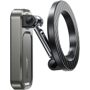 image:imageJOYROOM Upgraded DoubleFold Magnetic Golf Cart Phone Holder Golf Gifts for Men Him Golfers dad Golf Cart Accessories Compatible with MagSafe iPhone 1712 for Club Car Bare TitaniumBare Titanium