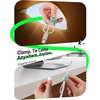 image:image8Pack Cord Organizer JOYROOM Cable Clips 1s SideSnap Lock Silicone Cord Holder Cable Management Adhesive Cord Clips Phone Charger Wire Keeper Office Workspaces Desk Organization Home AccessoriesMint Chocolate