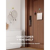 image:image8Pack Cord Organizer JOYROOM Cable Clips 1s SideSnap Lock Silicone Cord Holder Cable Management Adhesive Cord Clips Phone Charger Wire Keeper Office Workspaces Desk Organization Home AccessoriesMint Chocolate