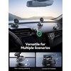 image:imageJOYROOM Only for iPhone 15W Magsafe Car Charger with Vacuum amp Gel Strong Suction 360 Vacuum Magnetic Car Phone Holder Charger Car Mount for iPhone OrangeBlack