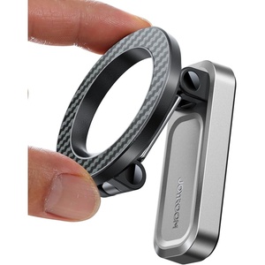 image:imageJOYROOM Upgraded DoubleFold Magnetic Golf Cart Phone Holder  Golf Gifts for Men Him Golfers dad 2026 Golf Cart Accessories Compatible with MagSafe iPhone 1712 for Club Car Gray