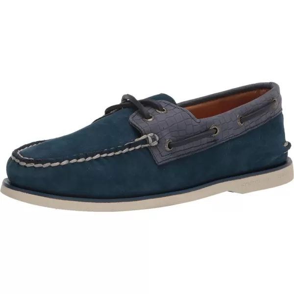 Navy Croc