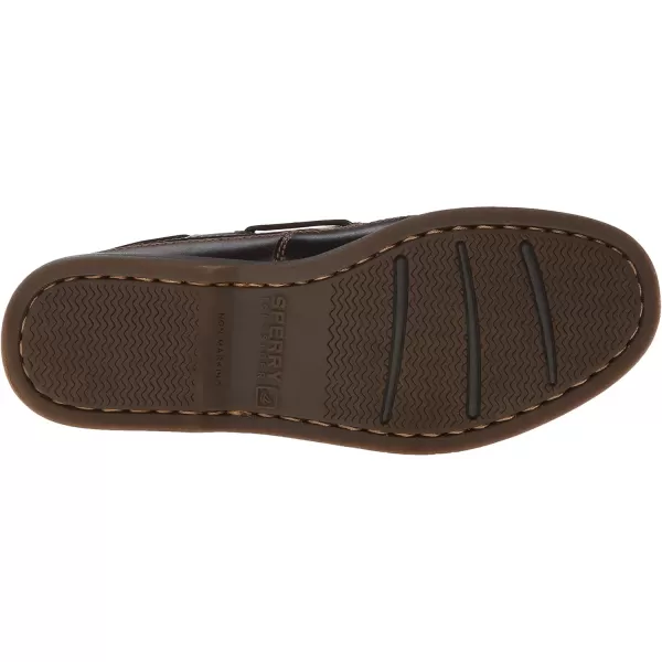Sperry Mens Mako 2-Eye Boat Shoe, Oak, 10 Wide