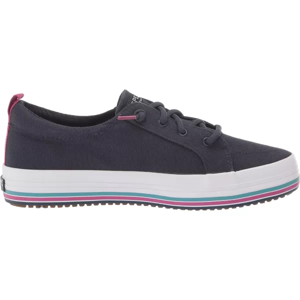 Sperry Unisex-Child Crest Vibe Platform Sneaker