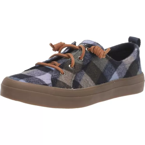 Navy Wool Plaid