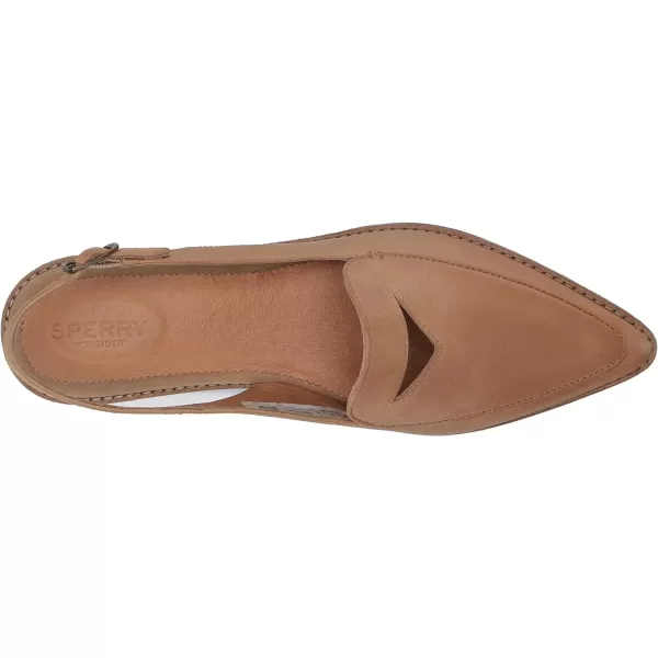 Sperry Women's Saybrook Slingback Suede Loafer Flat