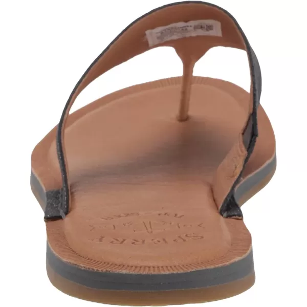 Sperry Women's Seaport Thong Metallic Leather Sandal