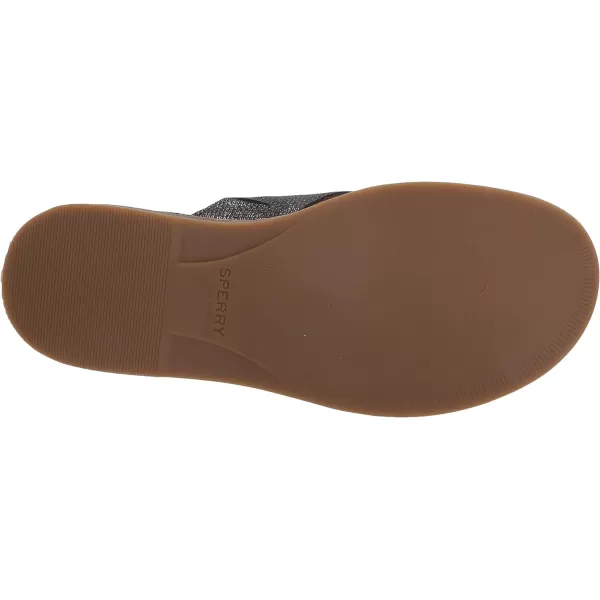 Sperry Women's Seaport Thong Metallic Leather Sandal