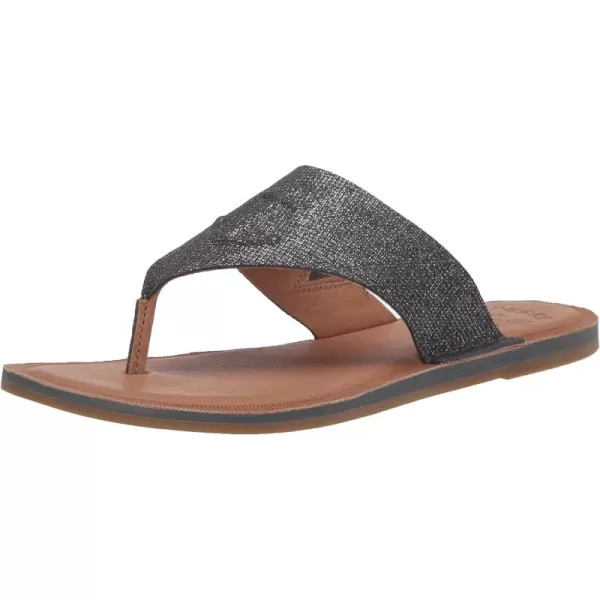 Sperry Women's Seaport Thong Metallic Leather Sandal