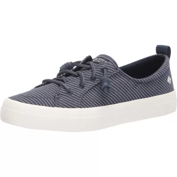 Navy Sparkle Stripe