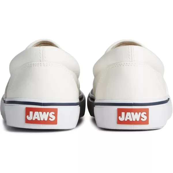 Sperry Womens Striper Ii Slip on Jaws SneakerWhite