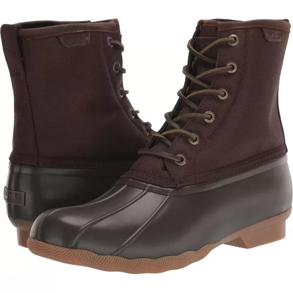 imageSperry Mens Authentic Original Plushwave Lug Chukka BootBrown Nylon