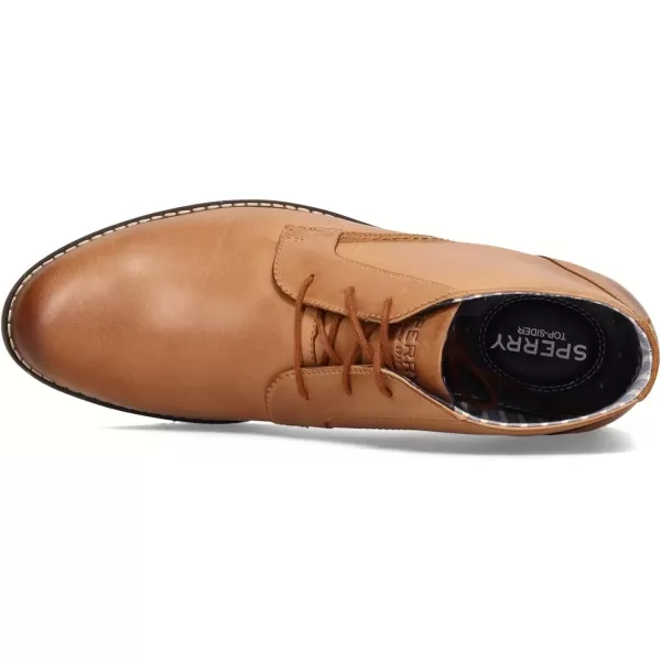 imageSperry Mens Authentic Original Plushwave Lug Chukka BootTan Tonal Multi