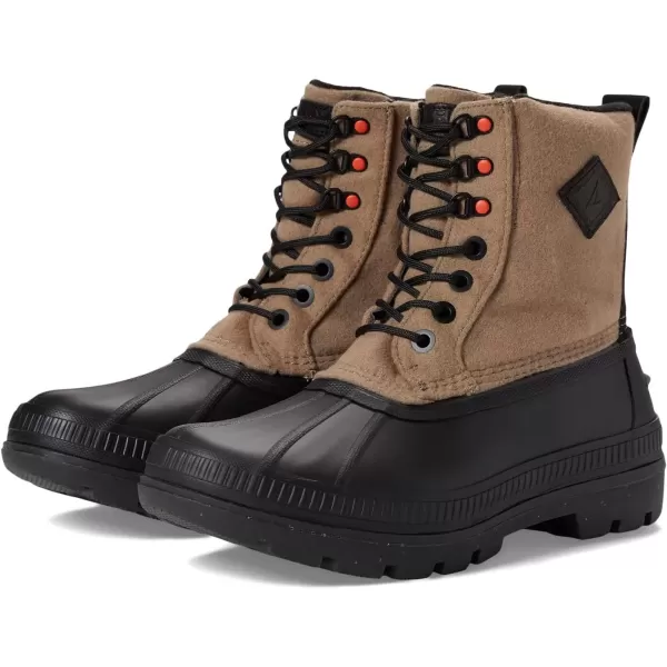 imageSperry Mens Authentic Original Plushwave Lug Chukka BootTaupe Wool