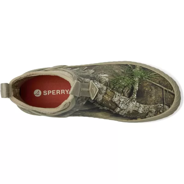 imageSperry Mens Cutwater Deck Realtree Rain BootOlive