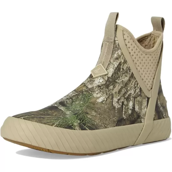 imageSperry Mens Cutwater Deck Realtree Rain BootOlive