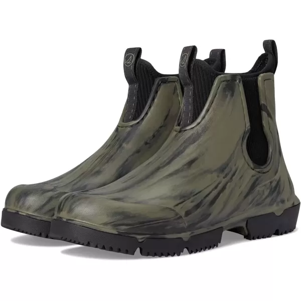 imageSperry Mens Float Rain BootCamo Olive