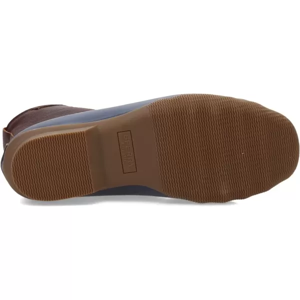 imageSperry Mens Saltwater Duck Rain BootBrownNavy