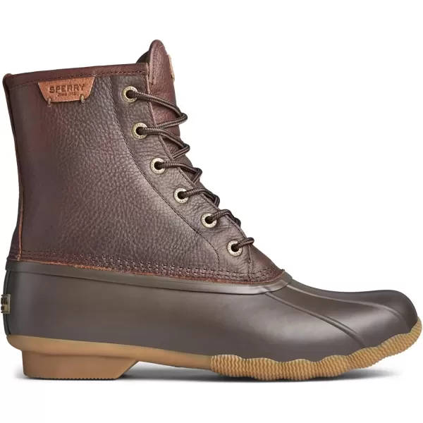 imageSperry Mens Saltwater Duck Rain BootTanBrown