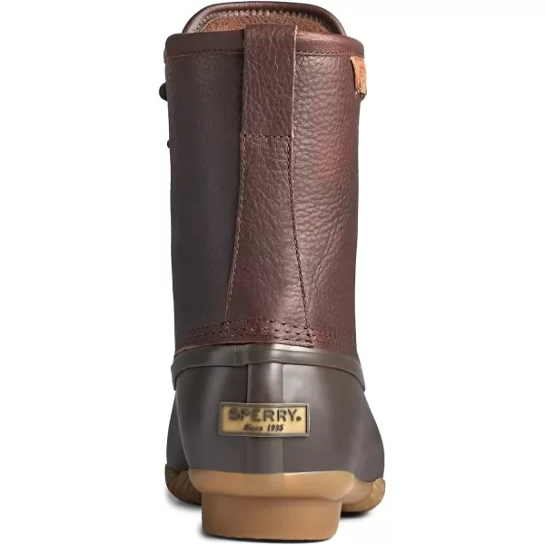 imageSperry Mens Saltwater Duck Rain BootTanBrown