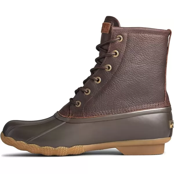 imageSperry Mens Saltwater Duck Rain BootTanBrown