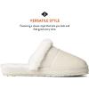 imageSperry Womens Cape May Mule Slipper  Cow Suede Slippers Featuring FullGrain Leather Upper Rubber Outsole and Faux Fur LiningIvory