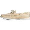 imageSperry Womens AO 2 Eye Boat ShoeWhite Leather