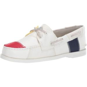 imageSperry Womens AO 2Eye Boat ShoeWhite