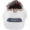imageSperry UnisexChild Pier Wave CVO Jr Washable SneakerWhiteLeopard