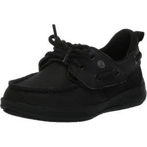 imageSperry UnisexChild Fairwater Plushwave Jr Boat ShoeBlack