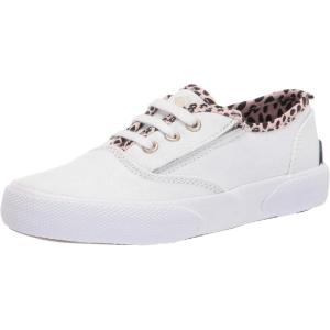 imageSperry UnisexChild Pier Wave CVO Jr Washable SneakerWhiteLeopard