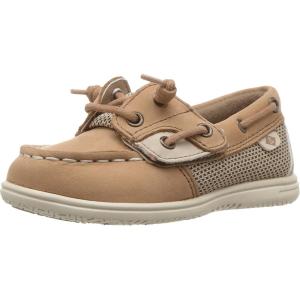 imageSperry UnisexChild Shoresider Jr Boat ShoeLinenOat