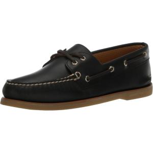 imageSperry Mens Gold Authentic Original 2Eye Seasonal Boat ShoeBlack Leather