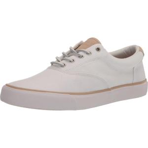 imageSperry Mens Shoes Mens Striper II Seacycled Sneaker White Twill 8