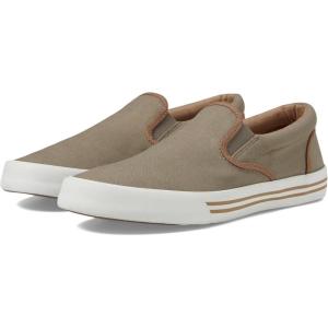 imageSperry Mens Striper Ii Slip on Seasonal SneakerTaupe Linen