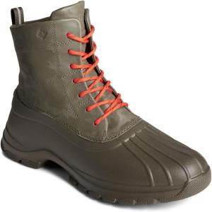 imageSperry Mens Authentic Original Plushwave Lug Chukka BootOlive Camo