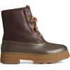 imageSperry Mens Saltwater 20 Leather Rain BootDark Brown