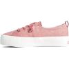 imageSperry Womens Crest Vibe Platform SneakerPink Snake