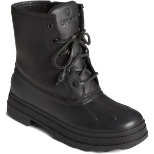 imageSperry Mens Saltwater 20 Leather Rain BootBlack