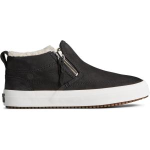 imageSperry Womens Crest Lug Side Zip SneakerBlack