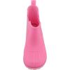 imageSperry Toddler Chelsea Rain Boots Waterproof Rubber Kids Rainboot GirlsBoys Light Water Shoes for Muddy ParkHikingHot Pink