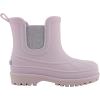 imageSperry Toddler Chelsea Rain Boots Waterproof Rubber Kids Rainboot GirlsBoys Light Water Shoes for Muddy ParkHikingLilac