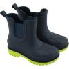 imageSperry Toddler Chelsea Rain Boots Waterproof Rubber Kids Rainboot GirlsBoys Light Water Shoes for Muddy ParkHikingNavy