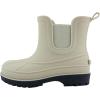 imageSperry Toddler Chelsea Rain Boots Waterproof Rubber Kids Rainboot GirlsBoys Light Water Shoes for Muddy ParkHikingTaupe