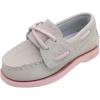 imageSperry Toddler and Kids Authentic Original Boat ShoeLight Taupe With Hook  Loop Closure