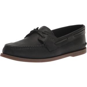 imageSperry Top Sider Mens Harbor Slip On R Boat ShoeBlack Preworn