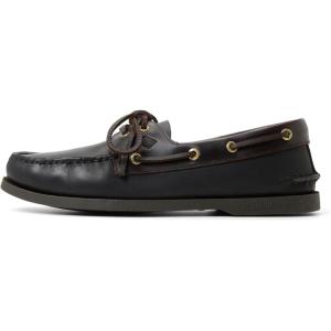 imageSperry Top Sider Mens Harbor Slip On R Boat ShoeBlackAmaretto
