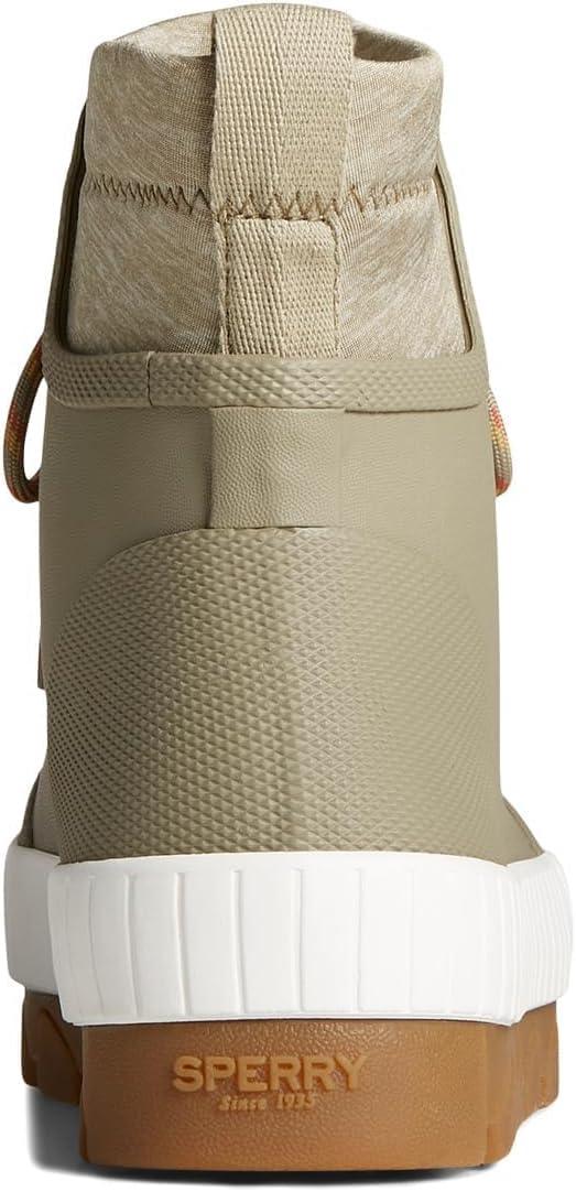 imageSperry Womens Torrent Lace Up Rain BootGreen Rubber